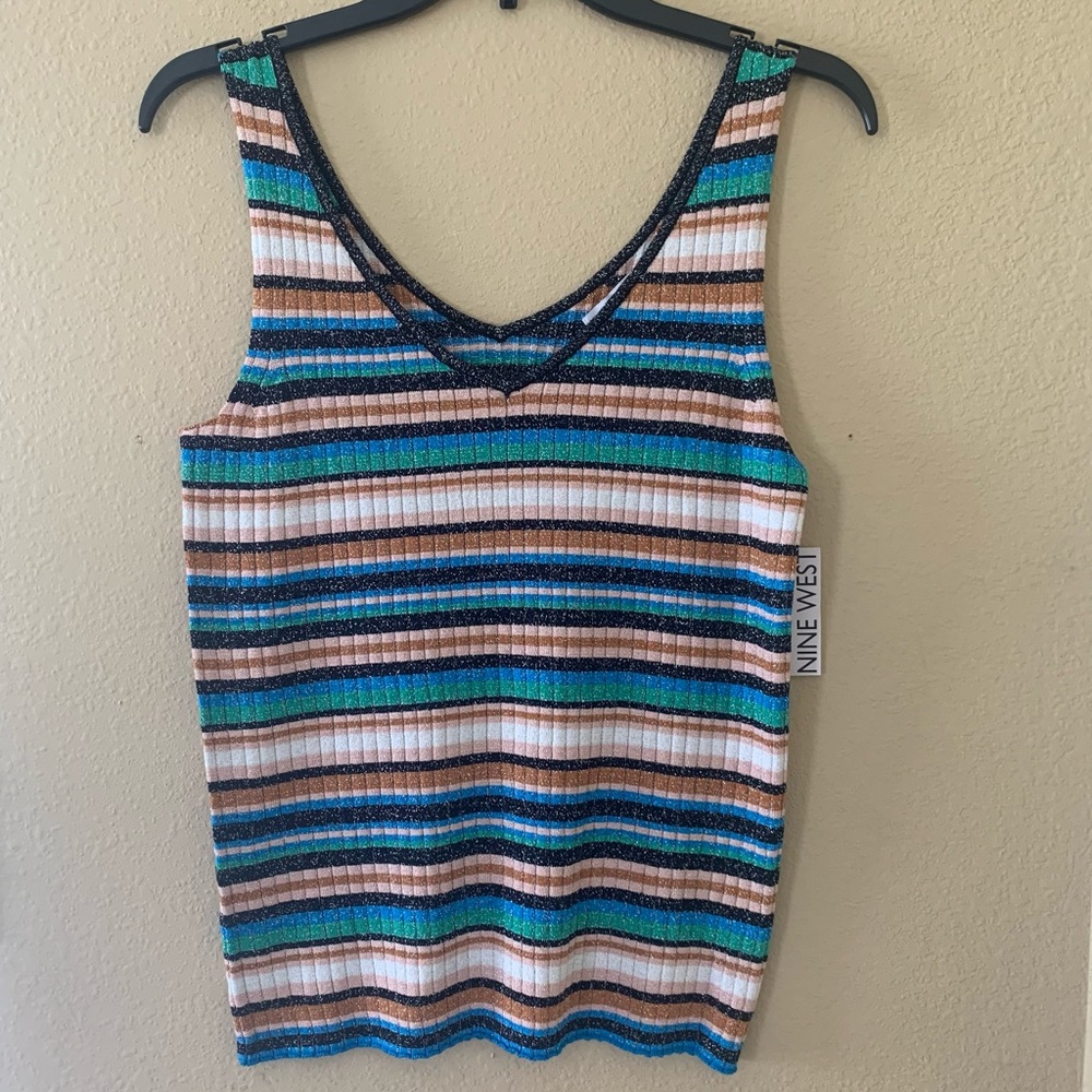 NWT Nine West Sleeveless Top